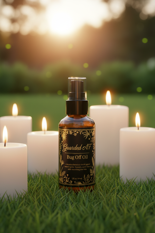 Guarded AF Bug Off Oil - Your Bottle Outdoor Scene