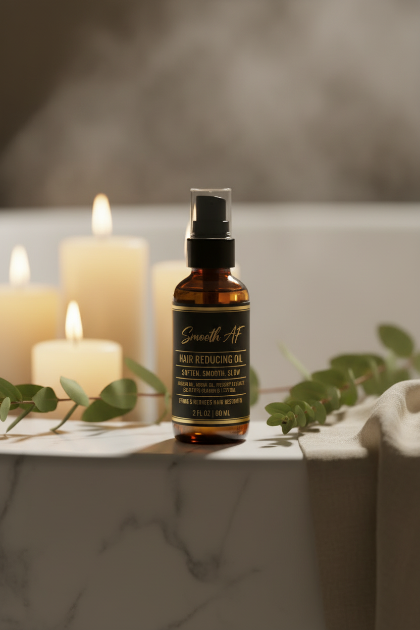 Smooth AF Hair Reducing Oil - Bathtub Spa Setting